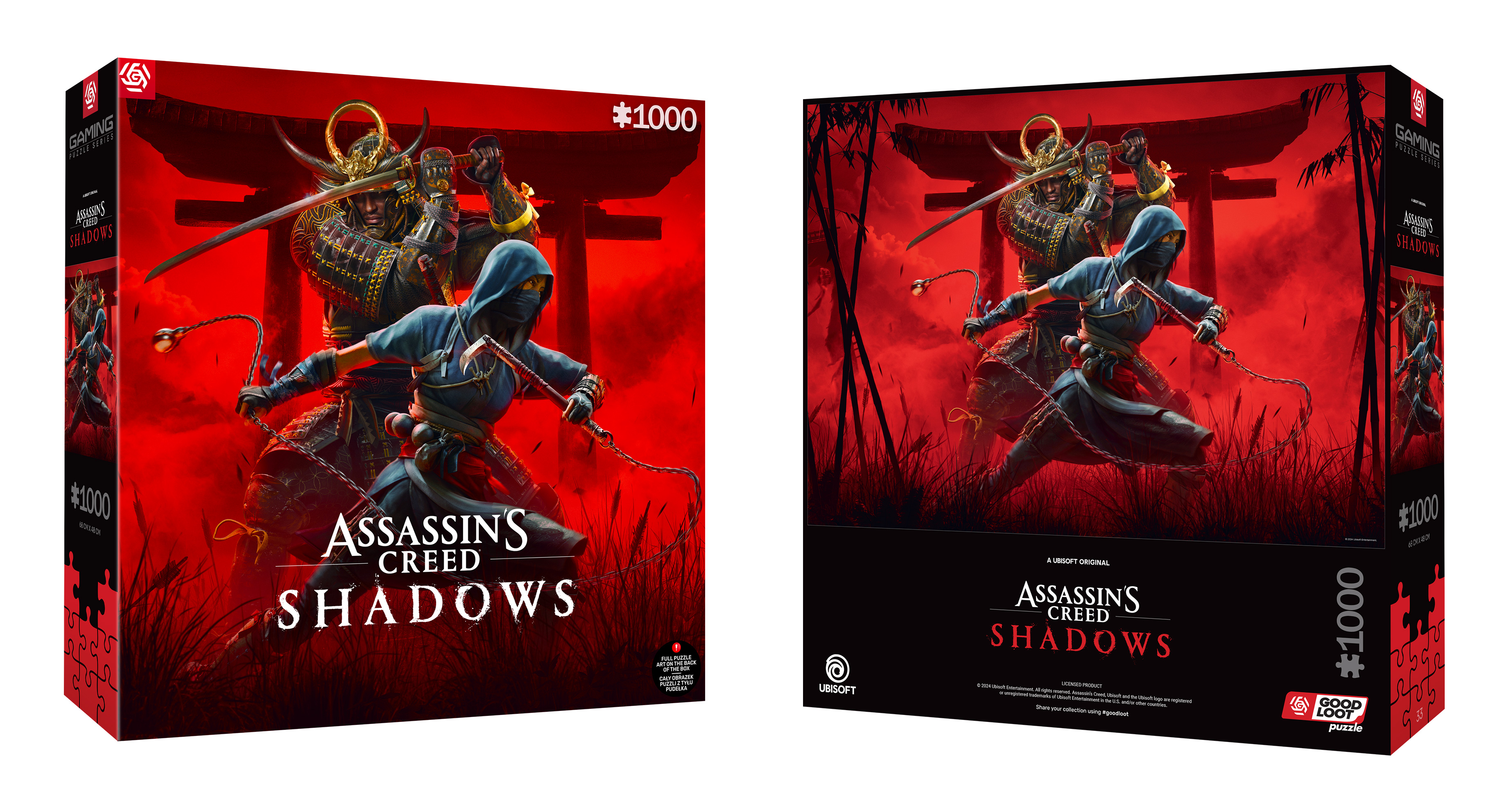 Puzzle Assassins Creed Shadows - Naoe & Yasuke (Good Loot)